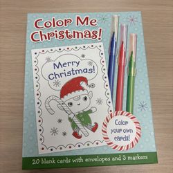 Color Your Own Christmas Cards – New