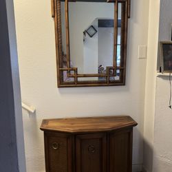 Mirror With cabinet 