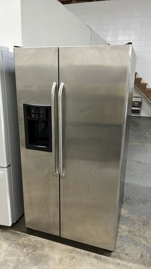 GE Side by Side Fridge Stainless Steel