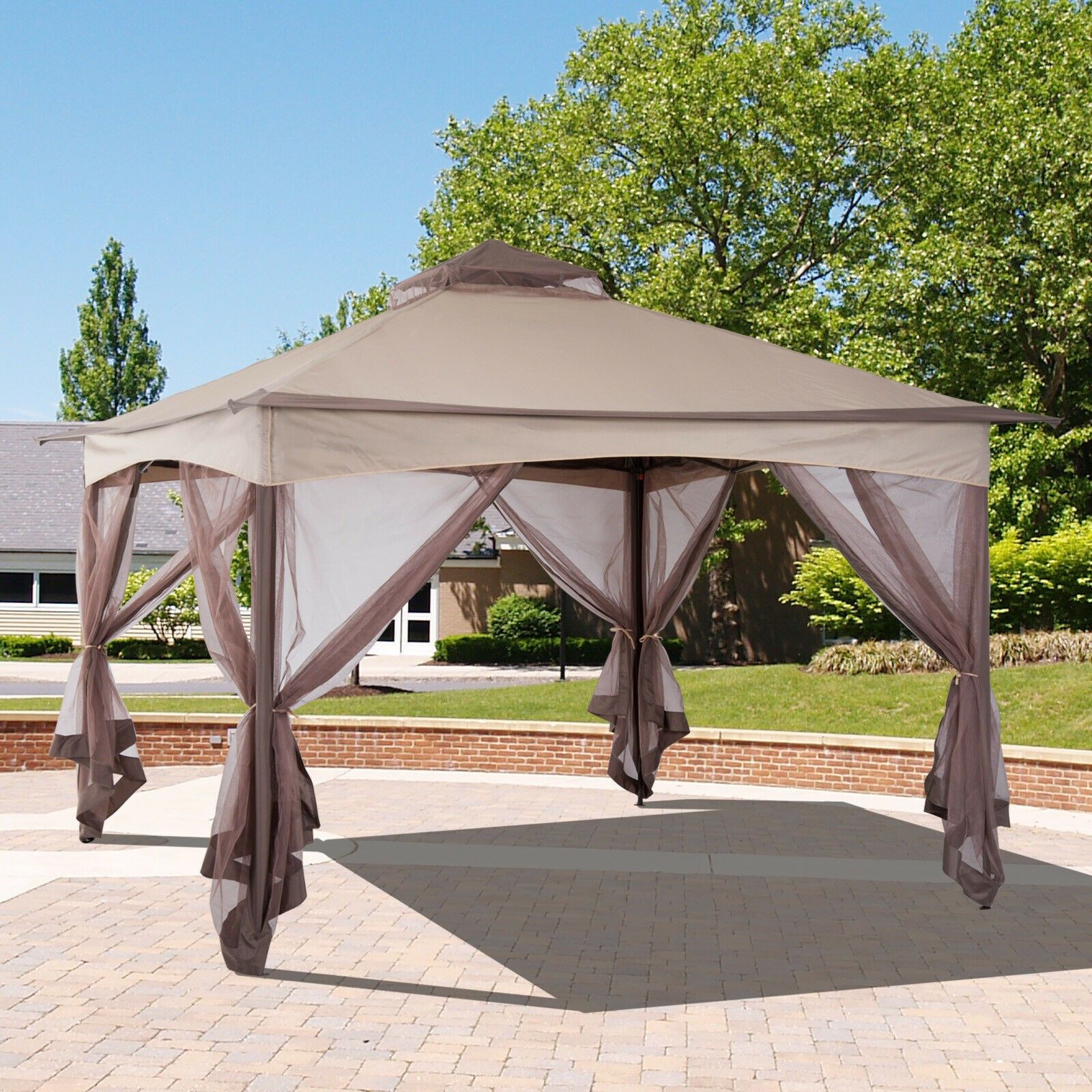 NEW Outdoor Tent with side wall windows for Wedding Party Patio Gazebo canopy Camping
