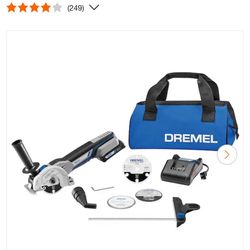 Dremel 20v Cordless Saw With Charger And Battery