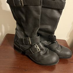 Black Sketchers Boots