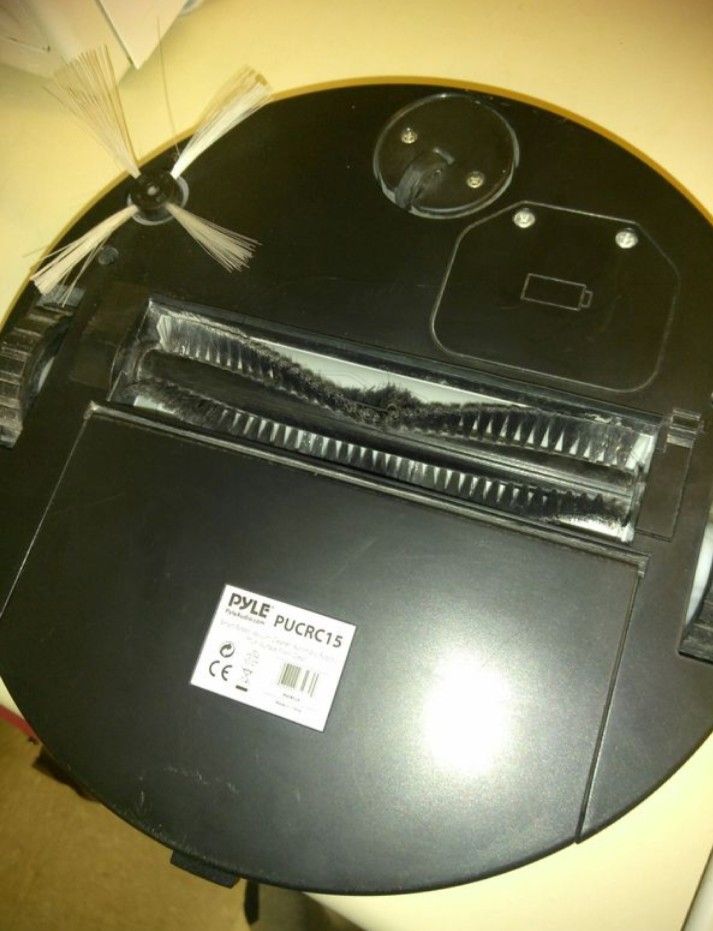 Pyle Pure Clean PUCRC15 Smart Robot Automatic Vacuum Floor Cleaner