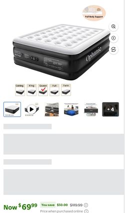 Ophanie queen size air mattress