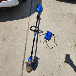 Kobalt 40V Max Cordless String Trimmer with Charger