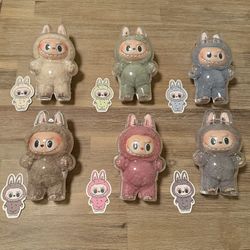 POPMART the MONSTERS - Labubu Exciting Macaron - Full Set Loose W/ Cards & Plastic Cases *BRAND NEW* 