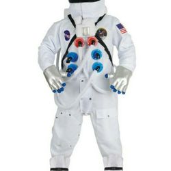 Apollo 11 Space Suite Costume Complete W/ Accessories 