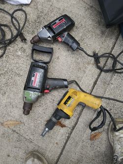 Various drills ranging from $5-$25