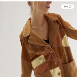 Leather Jacket, Size S