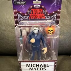 NECA Toony Terrors Halloween 2 Michael Myers Bleeding Eyes Horror Figure