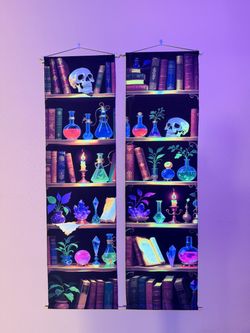 Black Light & Decorations for Halloween