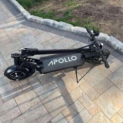 Apollo ghost electric scooter.