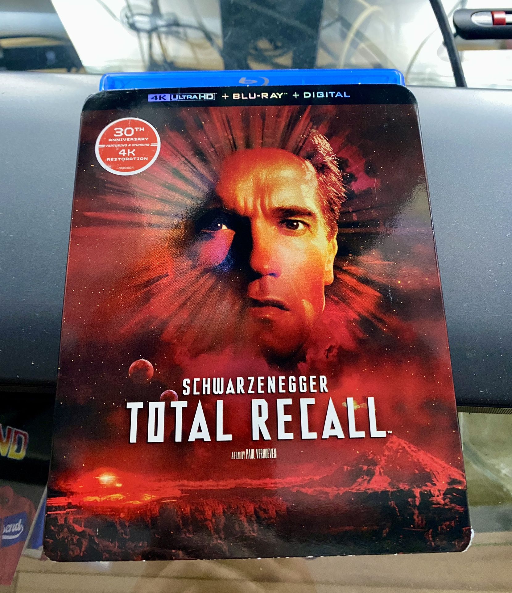 Total Recall 4k Blu-ray Dvd 30th Anniversary