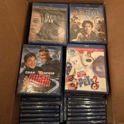 Brand New Blue Ray DVD’s