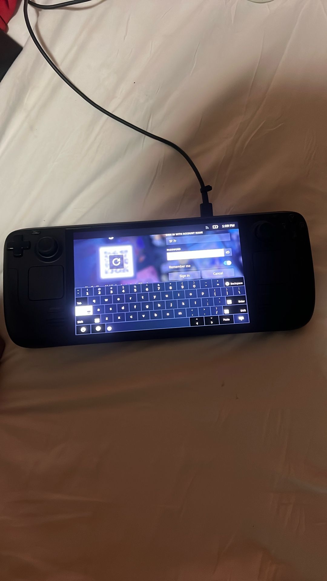 VALVE STEAM DECK OLED 512GB SSD + 16GB RAM