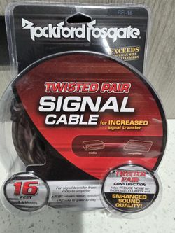 Rockford Fosgate RCAs
