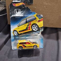Honda Series 2/8 '90 HONDA CIVIC EF Yellow