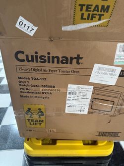 Cuisinart 15-in-1 Digital Air Fryer Toaster Oven TOA-112