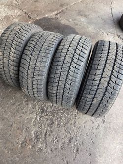 4 tires 205/55/16 Bridgestone Blizzak WS90