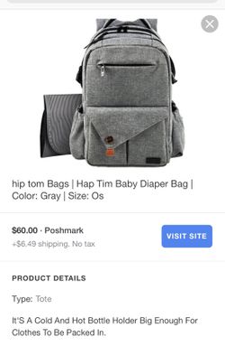 Baby diaper bag backpack almost new