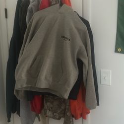 Fear of God Essentials Hoodie 'Dark Oatmeal'