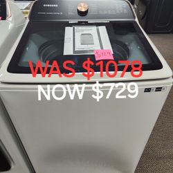 5.5 Cu. Ft. Smart High Efficiency Top Load Washer With Impeller And Super Speed