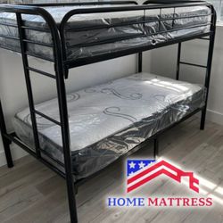 New Bunk Bed 🔴 Literas Camas 🔴 Includes Mattresses Colchones 