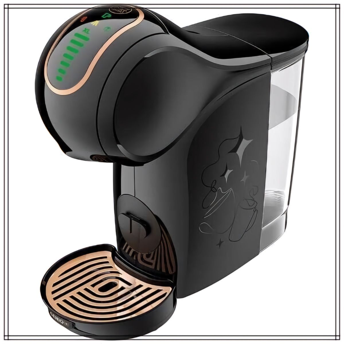 NESCAFÉ Dolce Gusto Genio S Share Nescafe Dolce Gusto Genio S Share Black Coffee Maker Starbucks $85
