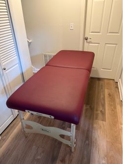 Massage table