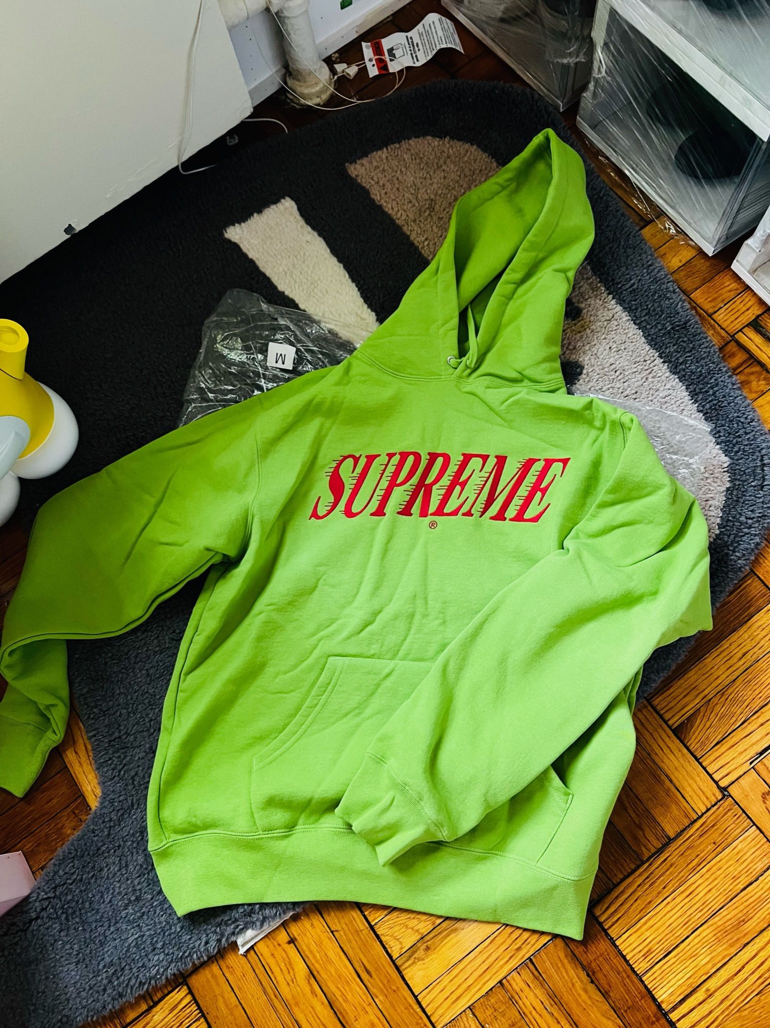 Supreme Crossover Logo-print Hoodie Size Medium