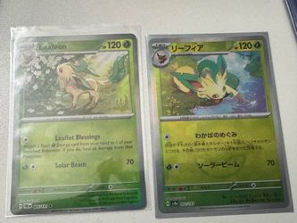 Leafeon and Japanese Leafeon