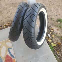 SET OF BRAND NEW SHINKO MOTOR BIKE TIRES  $120 OBO 