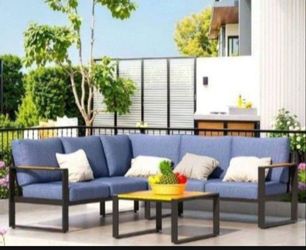 Patio furniture set outdoor furniture outdoor sofa outdoor couch aluminum patio set brand new in the box
