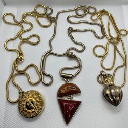 Beautiful Necklaces With Pendants 30” in Length