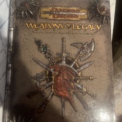 Weapons Of Legacy D&D 