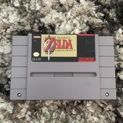 Zelda A Link To The Past Super Nintendo Game