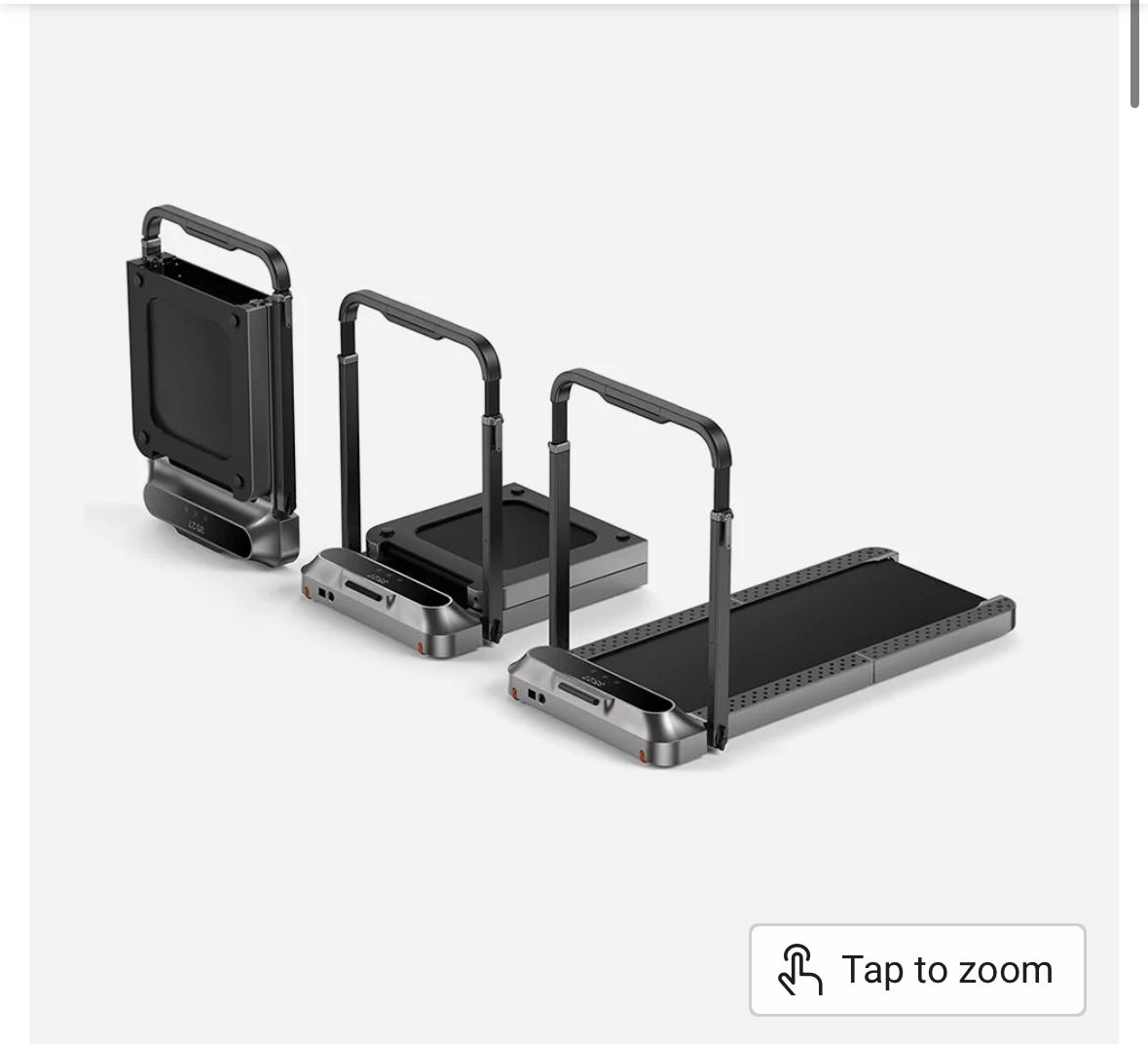 WalkingPad C1 Foldable Walking Treadmill speed up to 3.5MPH Grey