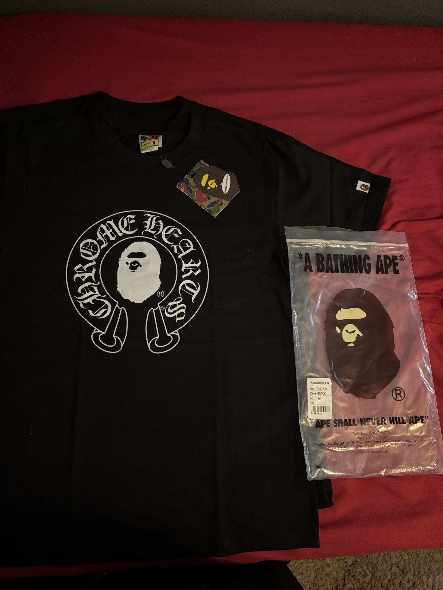 Chrome Heart x Bape Tee