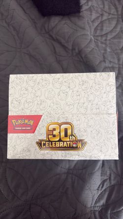 Pokémon 30th celebrations tins dispay case sealed