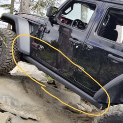 Jeep JL OEM Rock rails
