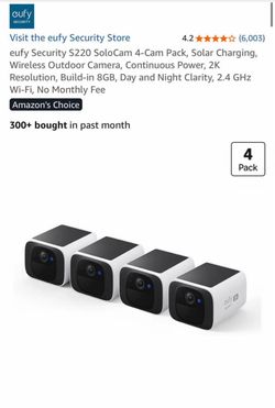 Eufy Wireless Outdoor Camera