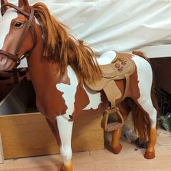 Large American Girl Doll Horse