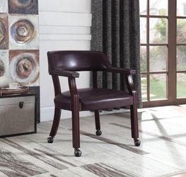 Open Back Office Chair in Brown ONLY $150- SALE! Best Prices!