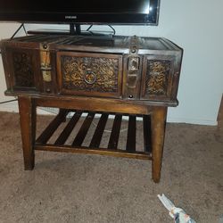 Rustic End Table