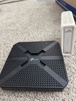 TP-Link Router and ARRIS SB6190 Modem Bundle