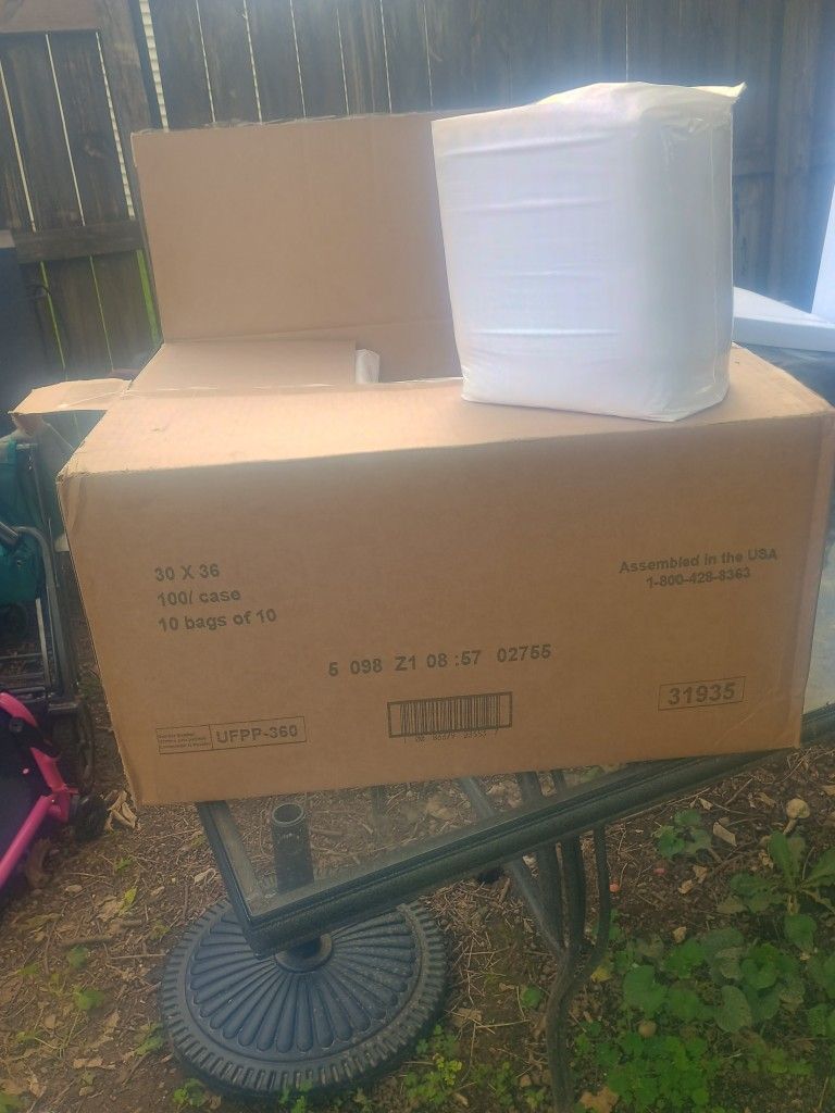 New In Box There's 100 Of Them There's 10 Packs With 10 In Each Pack Size 30 X 36