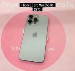 Apple - iPhone 16 Pro Max 256 gb Unlocked 