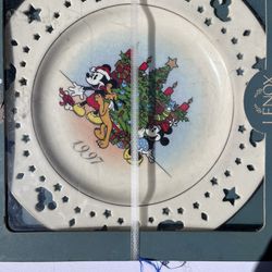 Mickey and Minnie Plate 