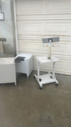 Rolling AV carts and cabinets metal FREE
