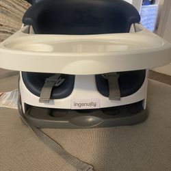 Ingenuity Baby Base 2-in-1 Booster Feeding High Chair and Floor Seat
